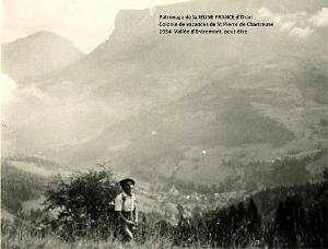 COLO JEUNE FRANCE 1954 vallee d'Entremont peut etre